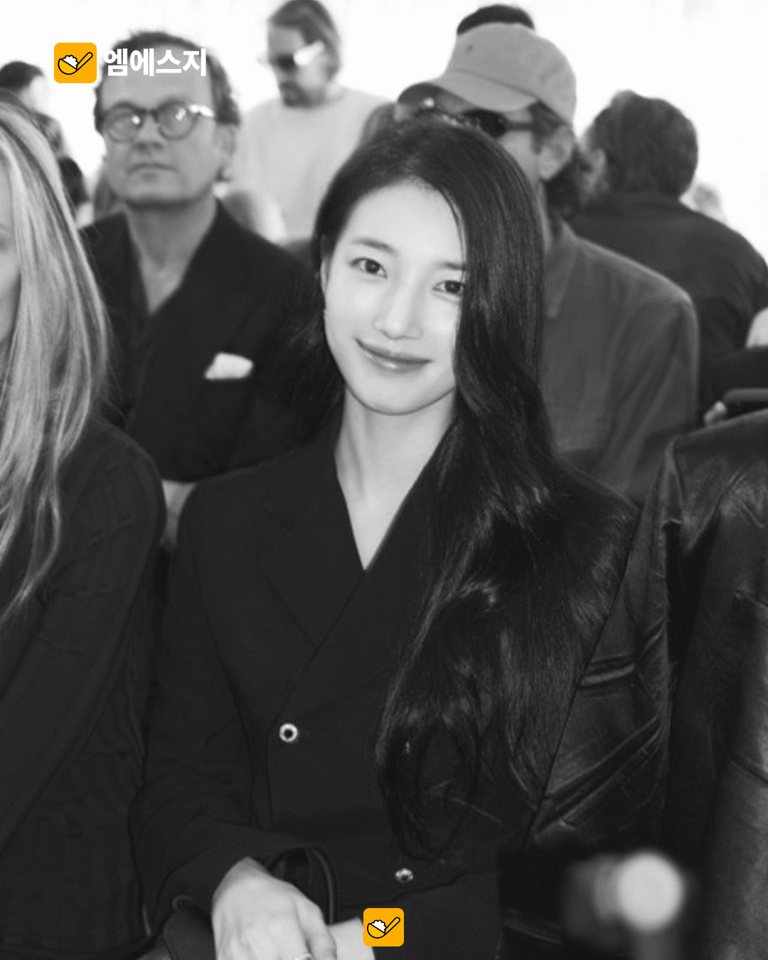 올블랙도 수지답게…파리 셀린느 쇼 비하인드 사진 공개 6 올블랙도 수지답게…파리 셀린느 쇼 비하인드 사진 공개 본문 사진 5
