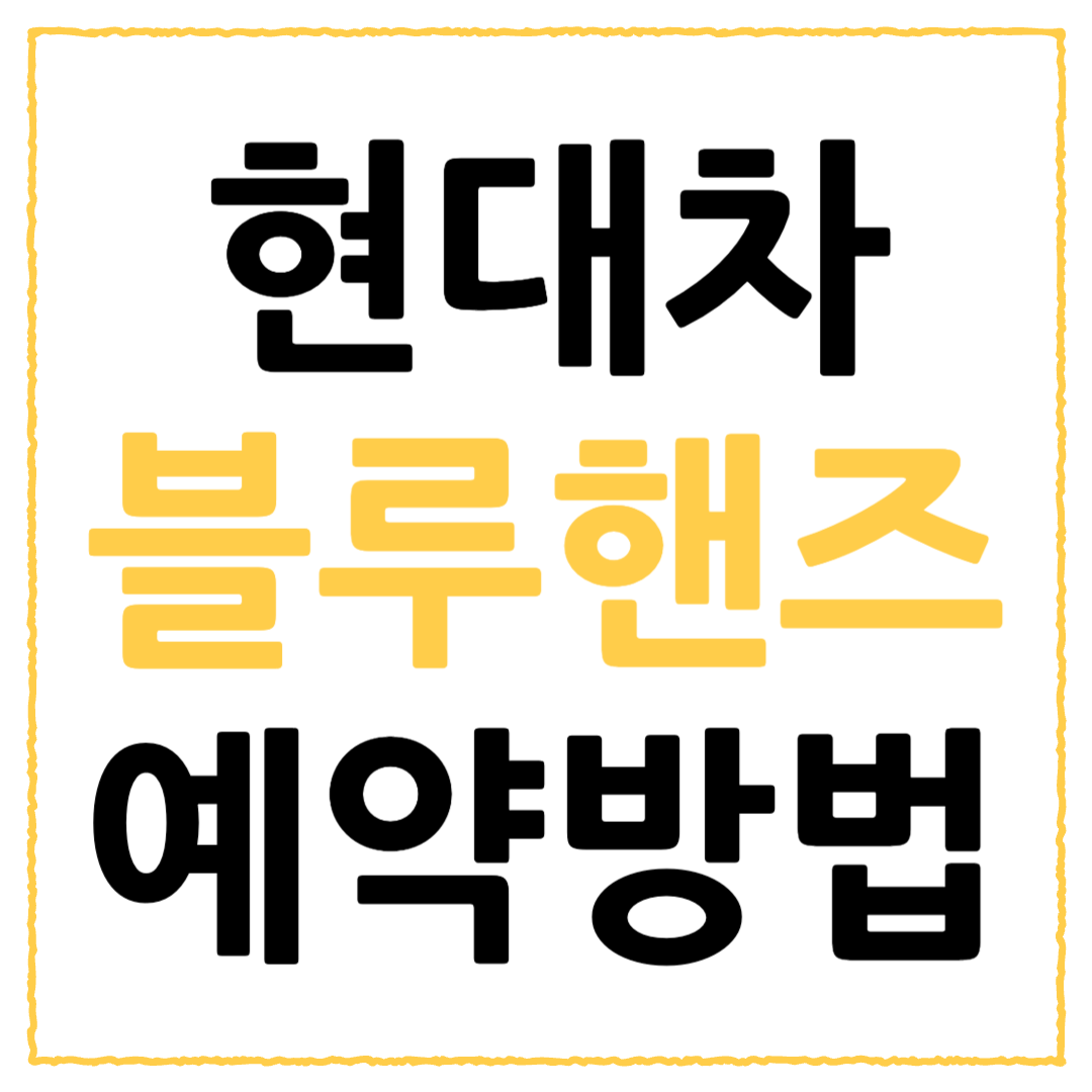 현대차 블루핸즈 서비스센터