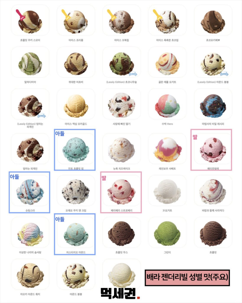 베스킨라빈스 젠더리빌 하는법 아이스크림 담는 방법 및 후기, 논란이유 3 057 배라젠더리빌논란 2 먹세권