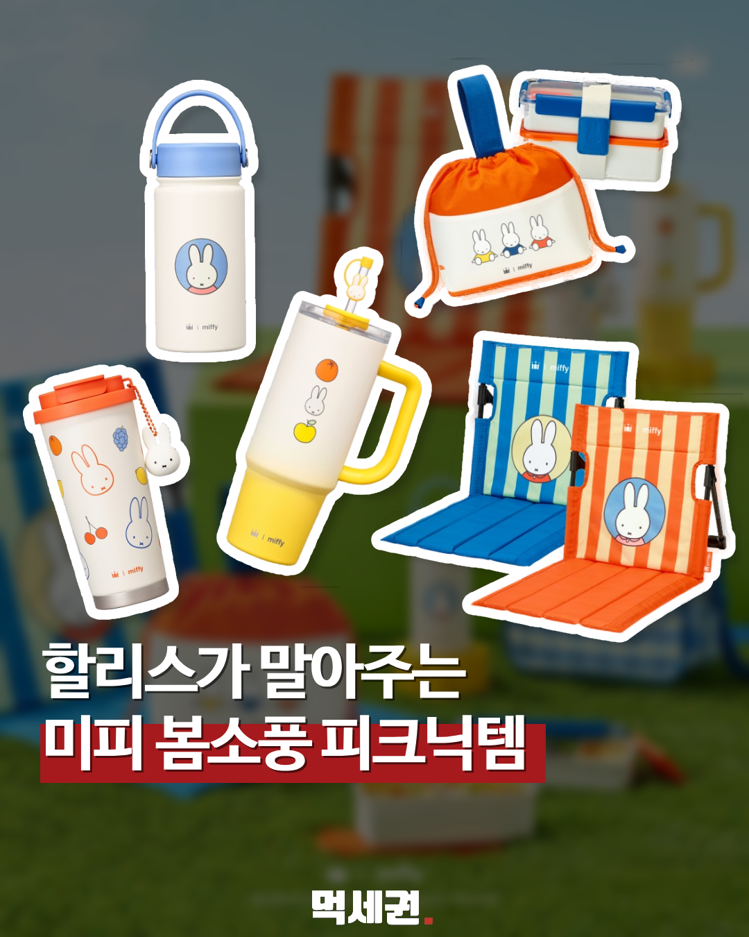 할리스, 봄나들이 겨냥한 '미피 피크닉 풀세트' 전격 출시, 가격 및 구매하는 방법