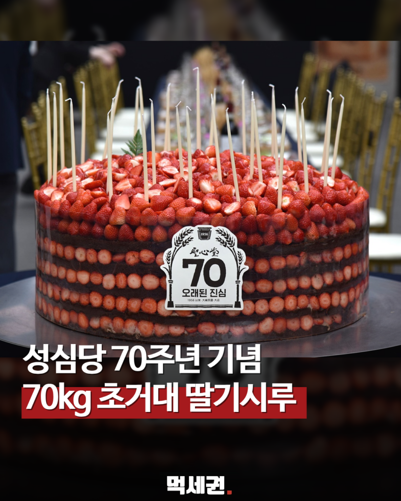194 성심당70키로딸기시루