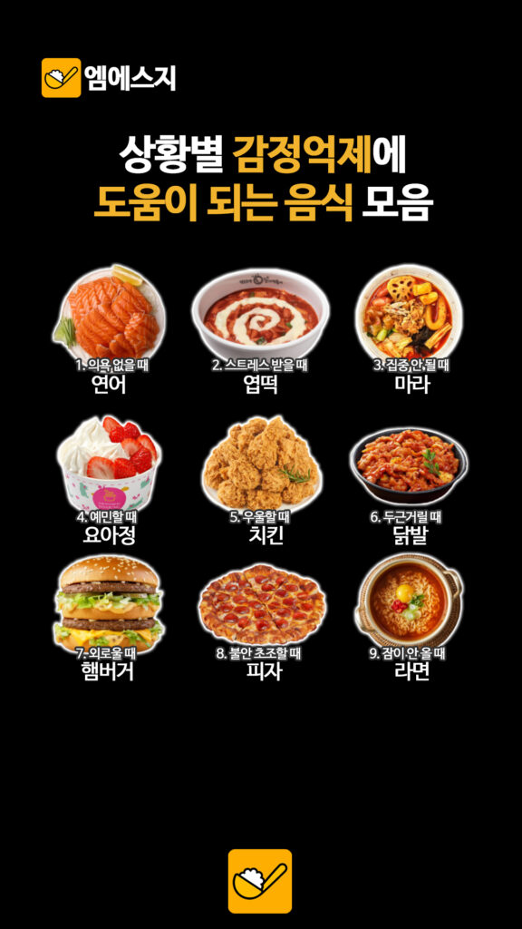 회사에서 혼나고 주식 폭락할 때… 스트레스 다스리는 '상황별 보양 푸드' 3 014 상황별음식 2