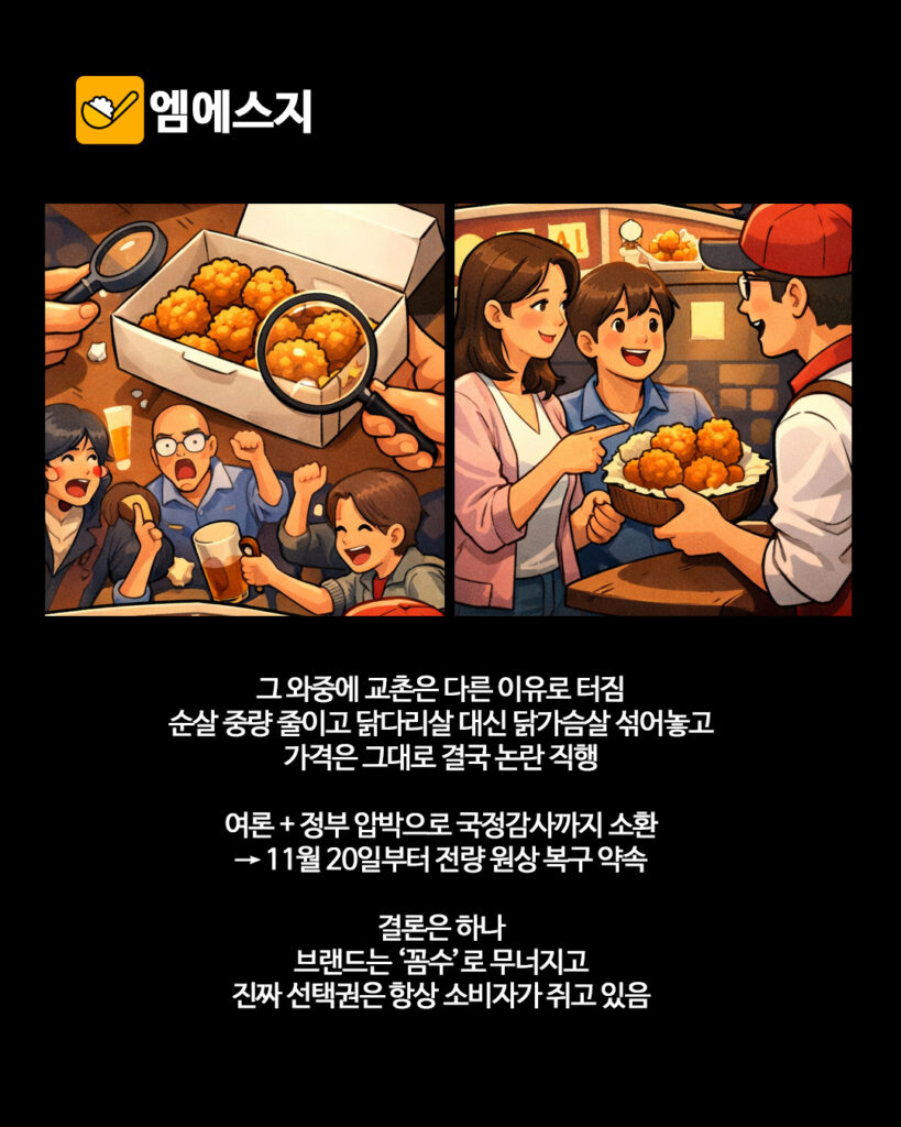 7,200인분 뿌린 교촌 대신 깐부로 간 젠슨 황, 치킨 업계 뒤흔든 돌발 회동 4 015 교촌의최후 3