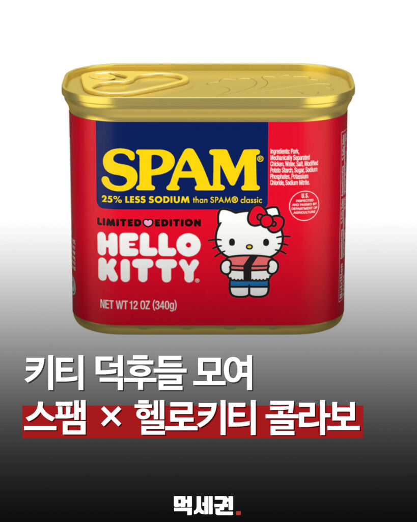 단돈 5달러의 행복, 스팸 공식 홈에 상륙한 헬로키티 스팸 가격은? 2 366 스팸키티 1