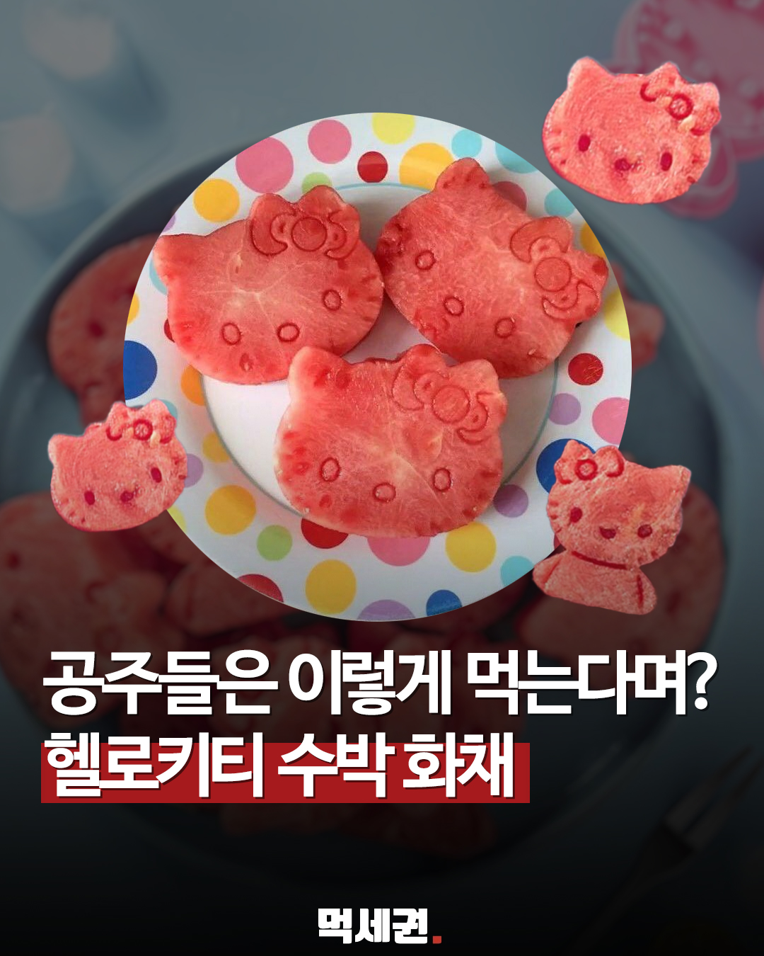 산리오 헬로키티 수박 모양틀로? 여름 시즌 겨냥 특화 굿즈, 캐릭터 모양, 구매하는 곳 파는 곳 가격 정보