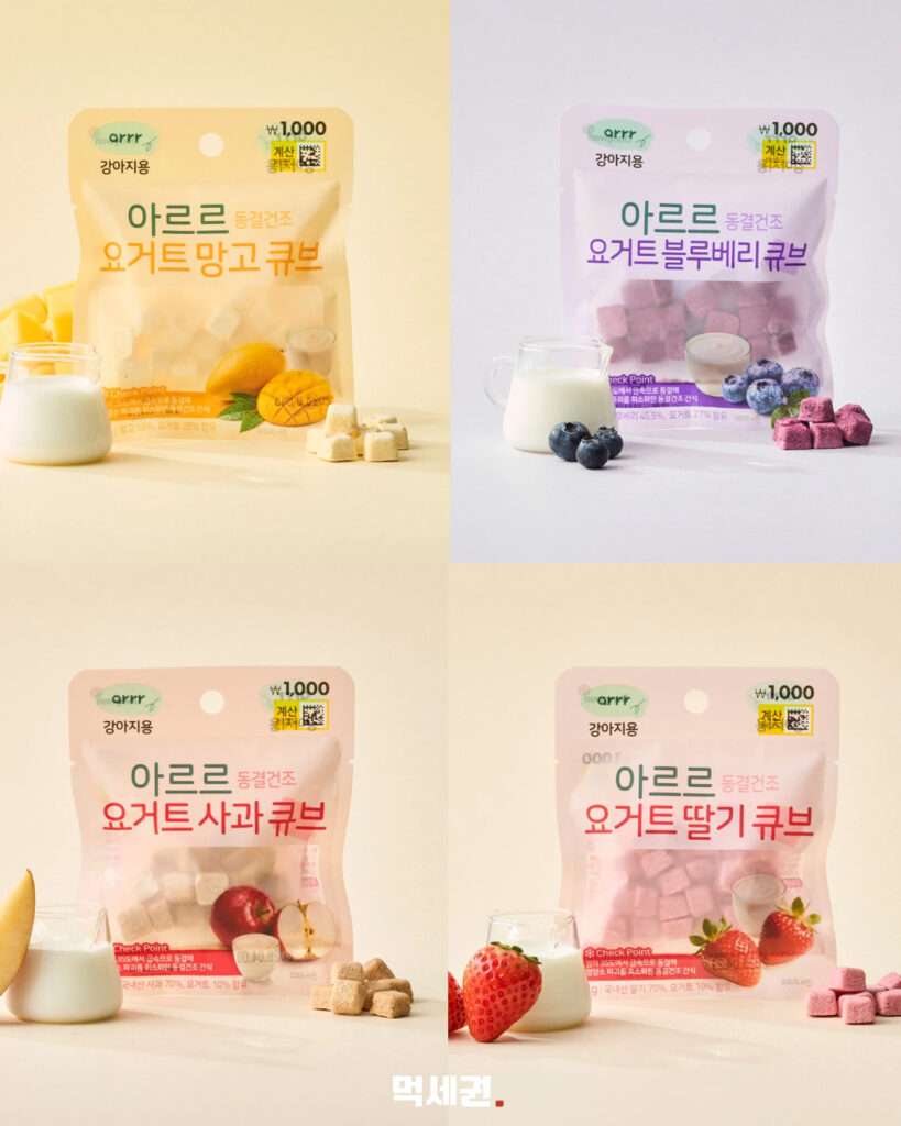 동원F&B 아르르, 다이소서 반려견용 간식 출시… 펫푸드 시장 공략 확대, 가격 및 후기 정보 4 549 다이소반려견간식 3