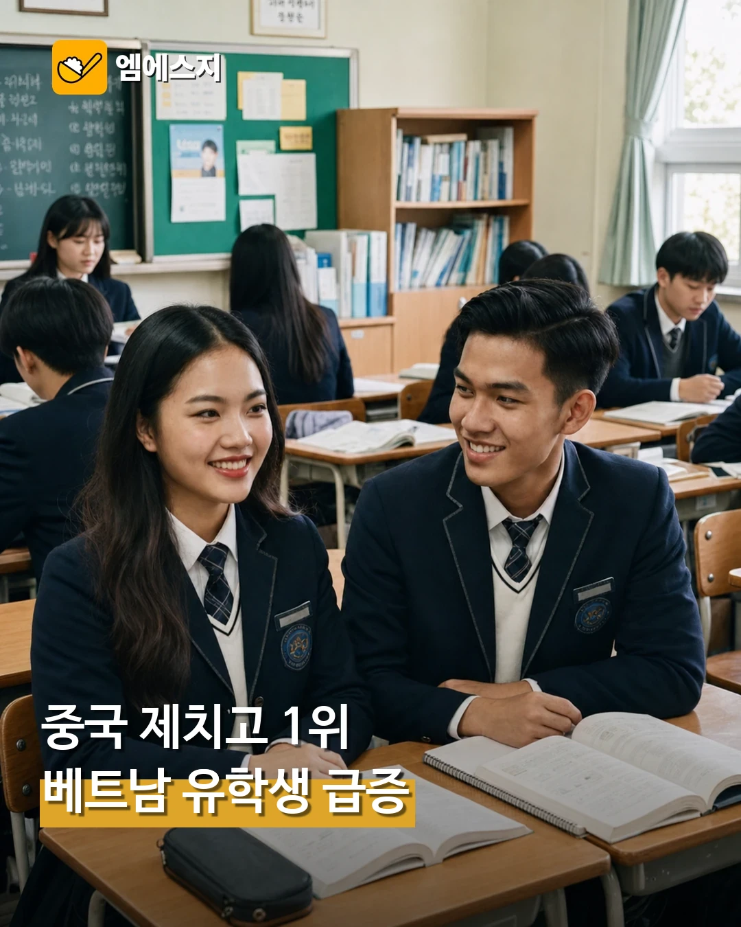 한국 대학가 베트남 유학생 급증…중국 제치고 비중 1위