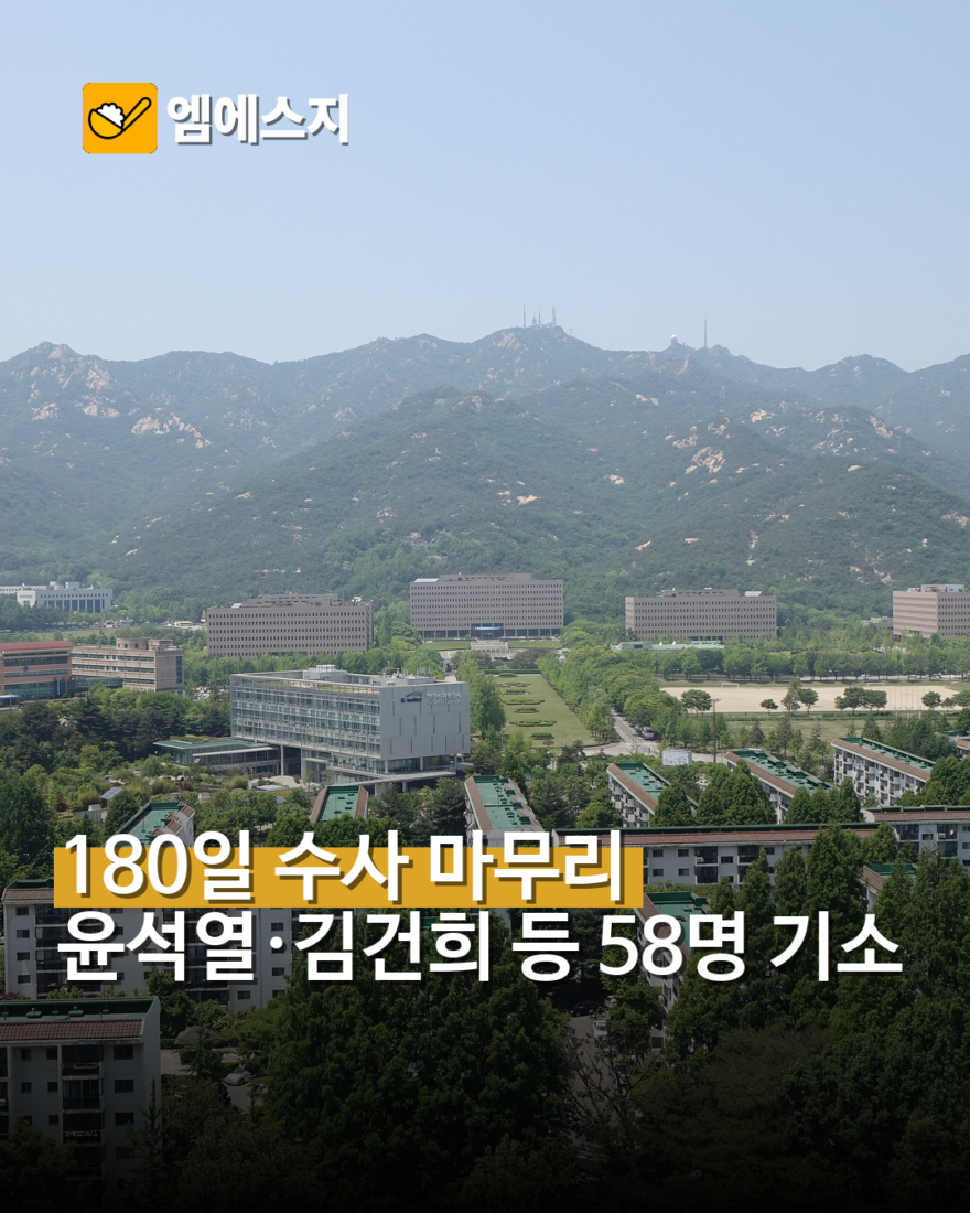 2차 종합특검 윤석열 김건희 등 58명 기소
