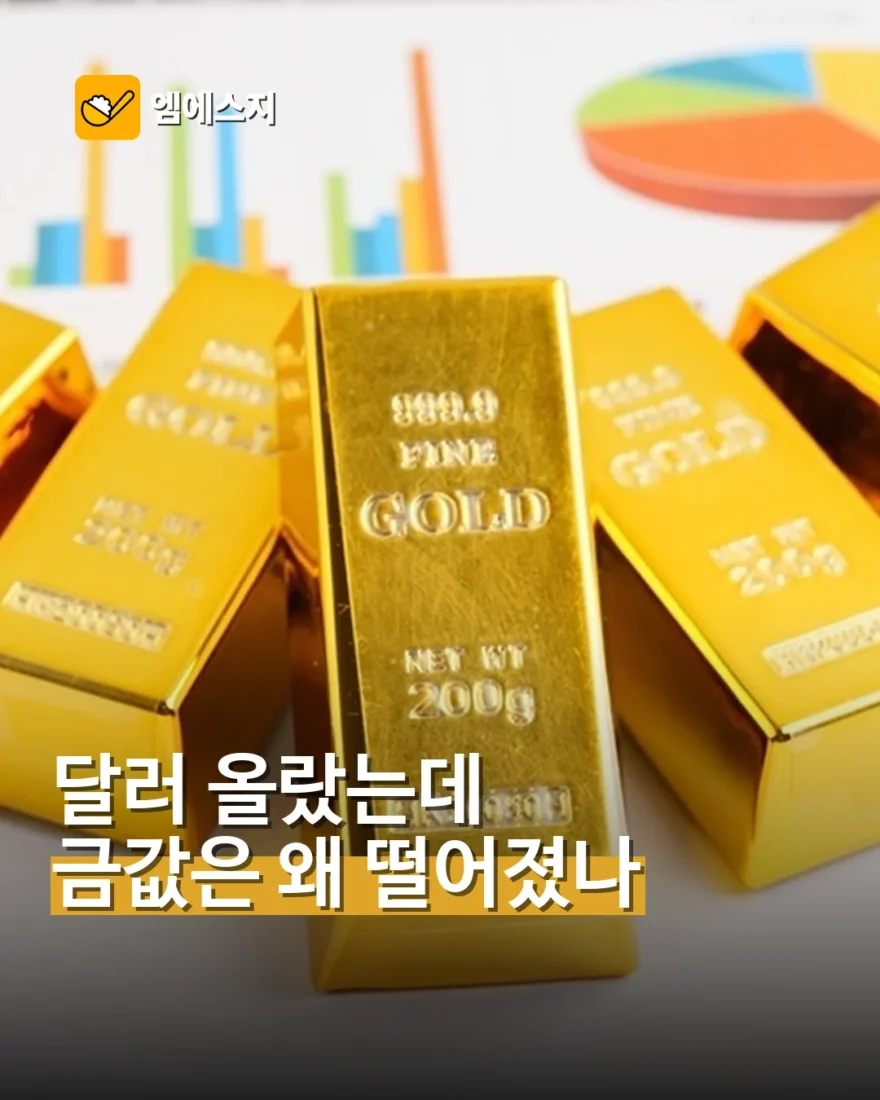 달러 올랐는데 금값은 왜 떨어졌나…국내 금 시세 움직인 변수