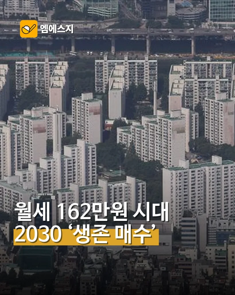 월세 162만원 시대…2030이 말하는 ‘생존 매수’