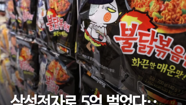 삼양식품, 삼성전자 6억원어치 샀더니 10.6억원 됐다…상반기 주식 24억원 투자