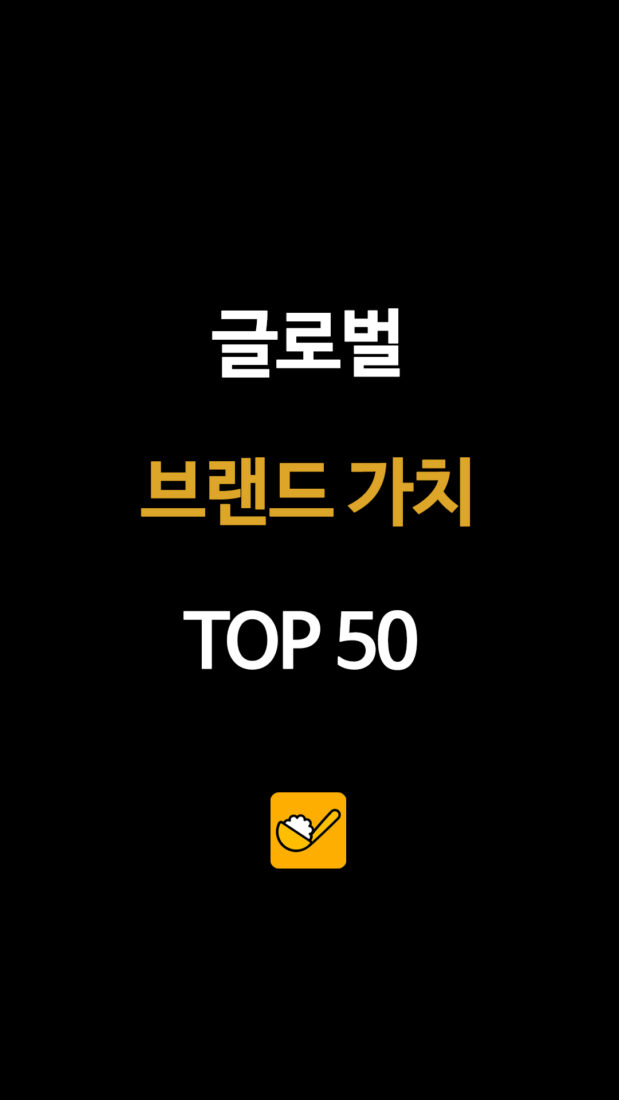 글로벌 브랜드 가치 TOP 50