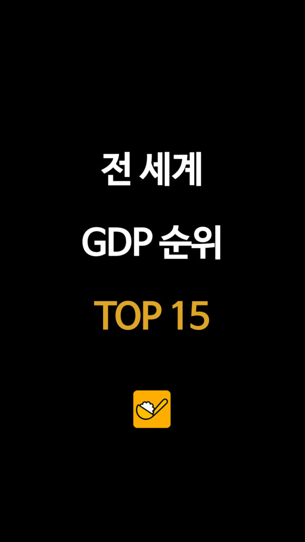 전 세계 GDP 순위 TOP 15