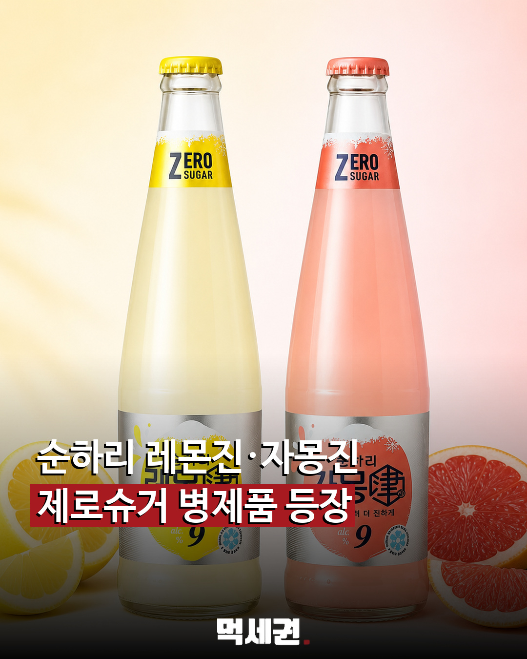 001 순하리레몬진자몽진