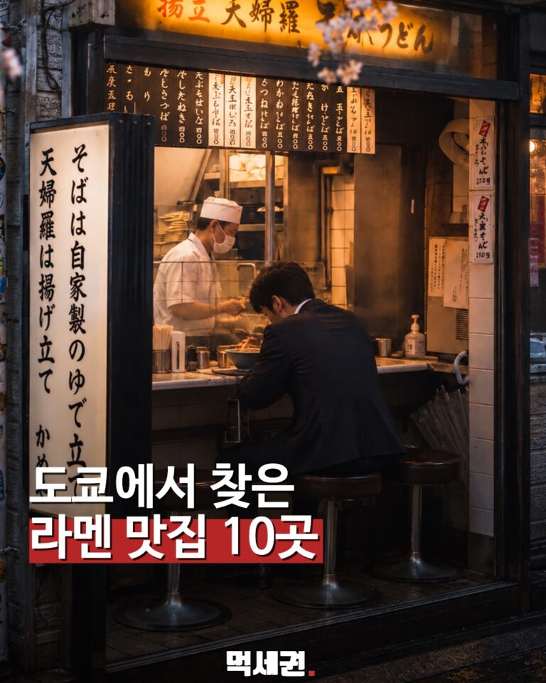 도쿄 라멘 맛집 10곳 먹세권 대표 이미지