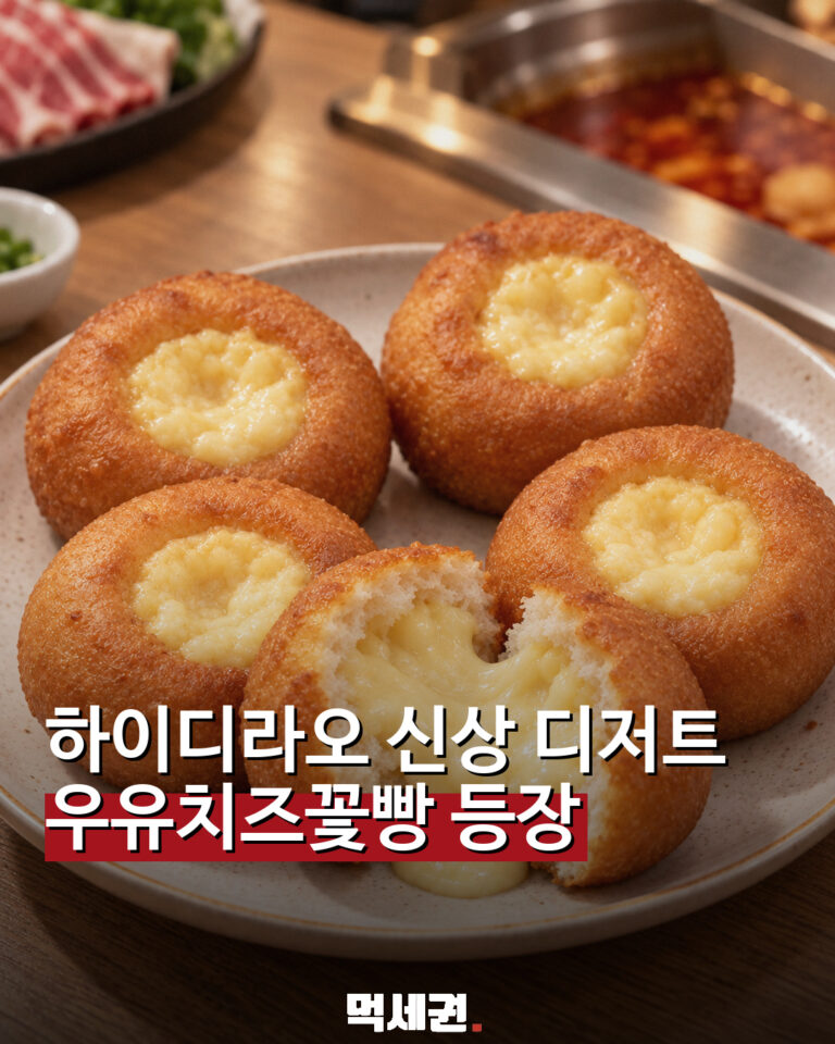 940 하이디라오우유치즈꽃빵 1