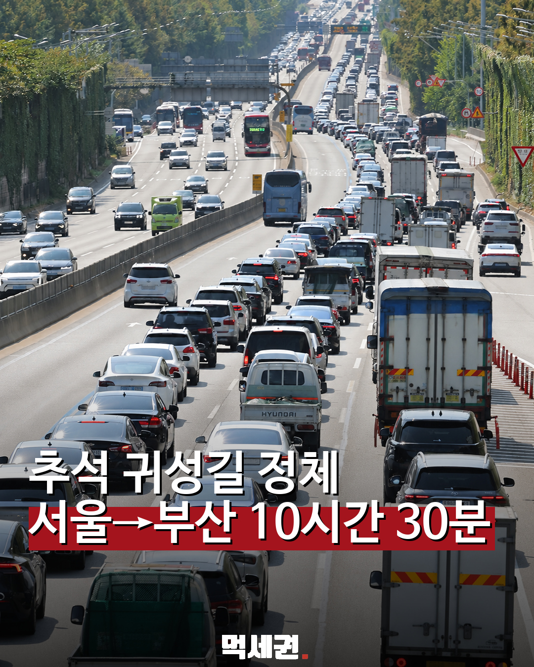 981 추석귀성길10시간30분 1
