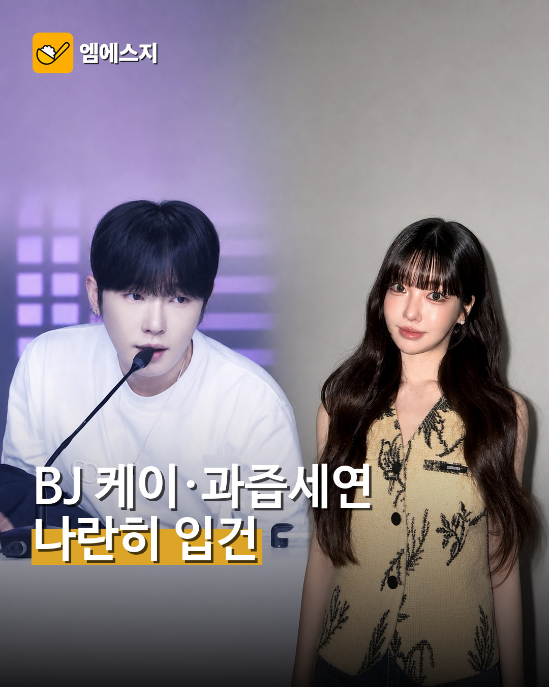 BJ 케이·과즙세연 나란히 입건