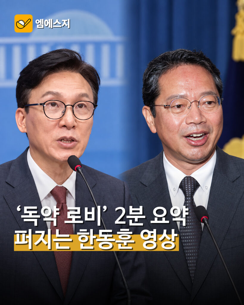 한동훈 김승원 로비 의혹 영상