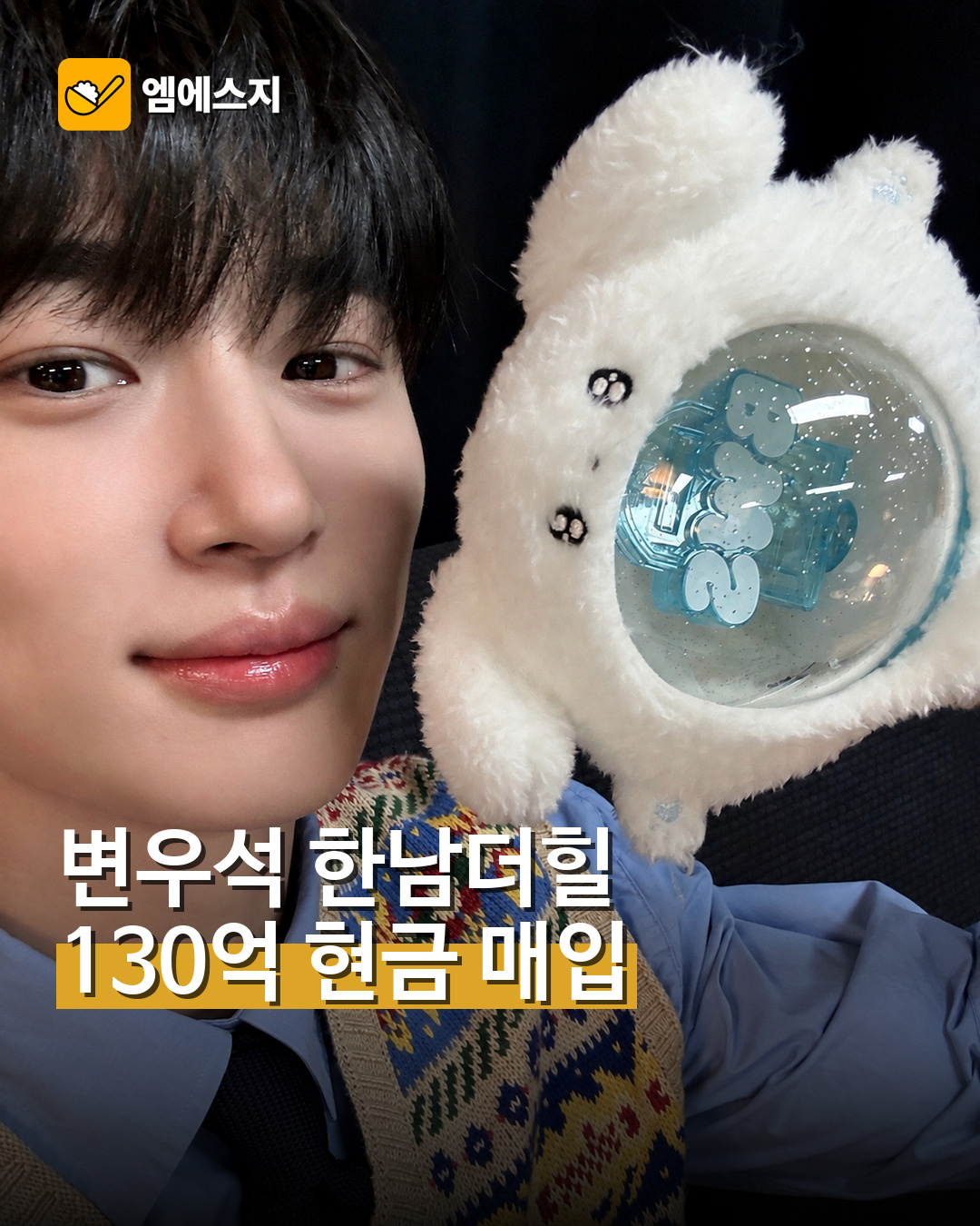 변우석 한남더힐 130억원 현금 매입