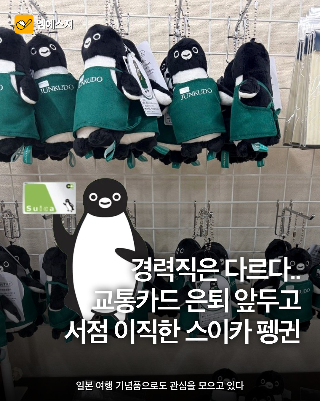 스이카 펭귄 서점 컬래버