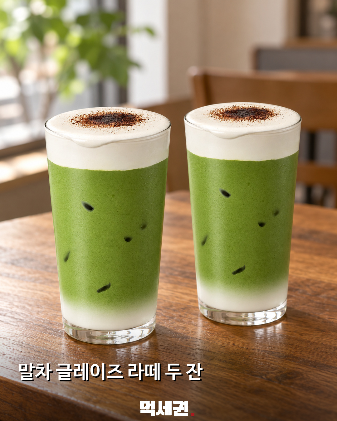 스타벅스 말차 글레이즈드 티 라떼 이미지