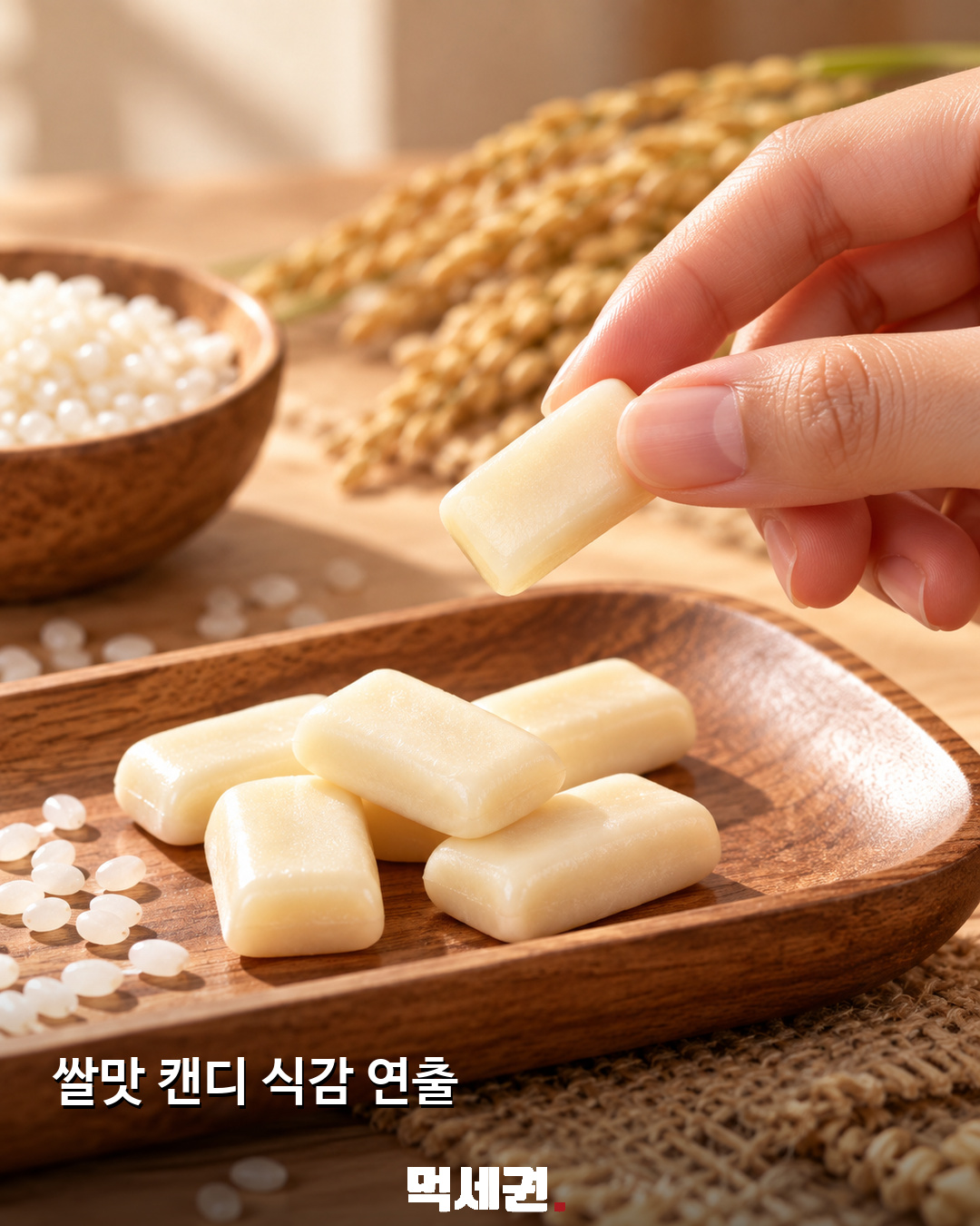 크라운×국순당 ‘막쮸’ 과자 이미지 소개…판매 정보는? 3 크라운·국순당 막쮸 과자 콘셉트의 먹세권 연출 이미지 상세 2