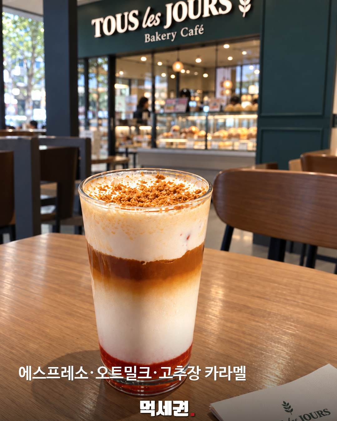 에스프레소·오트밀크·고추장 카라멜