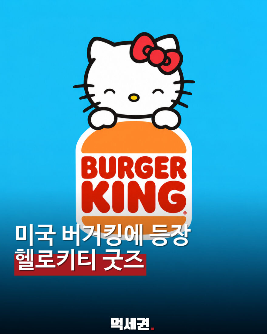 미국 버거킹 헬로키티 앤 프렌즈 굿즈