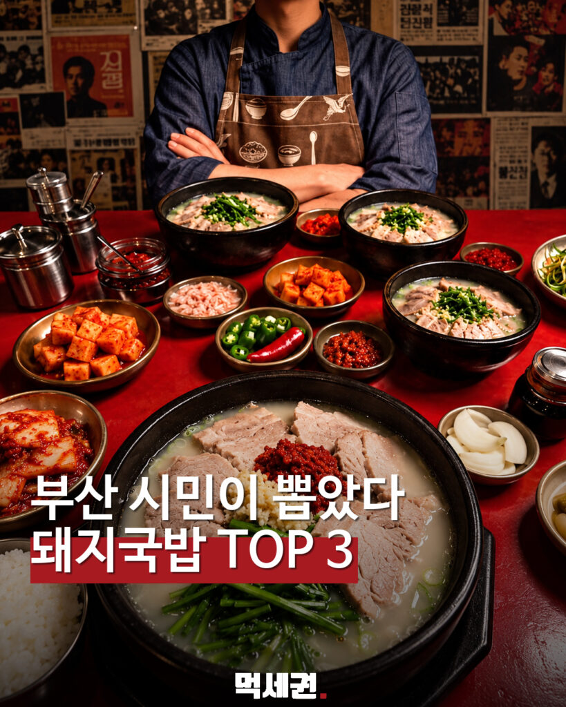부산돼지국밥대전 TOP 3…영진·수변최고·합천 선정 대표 이미지