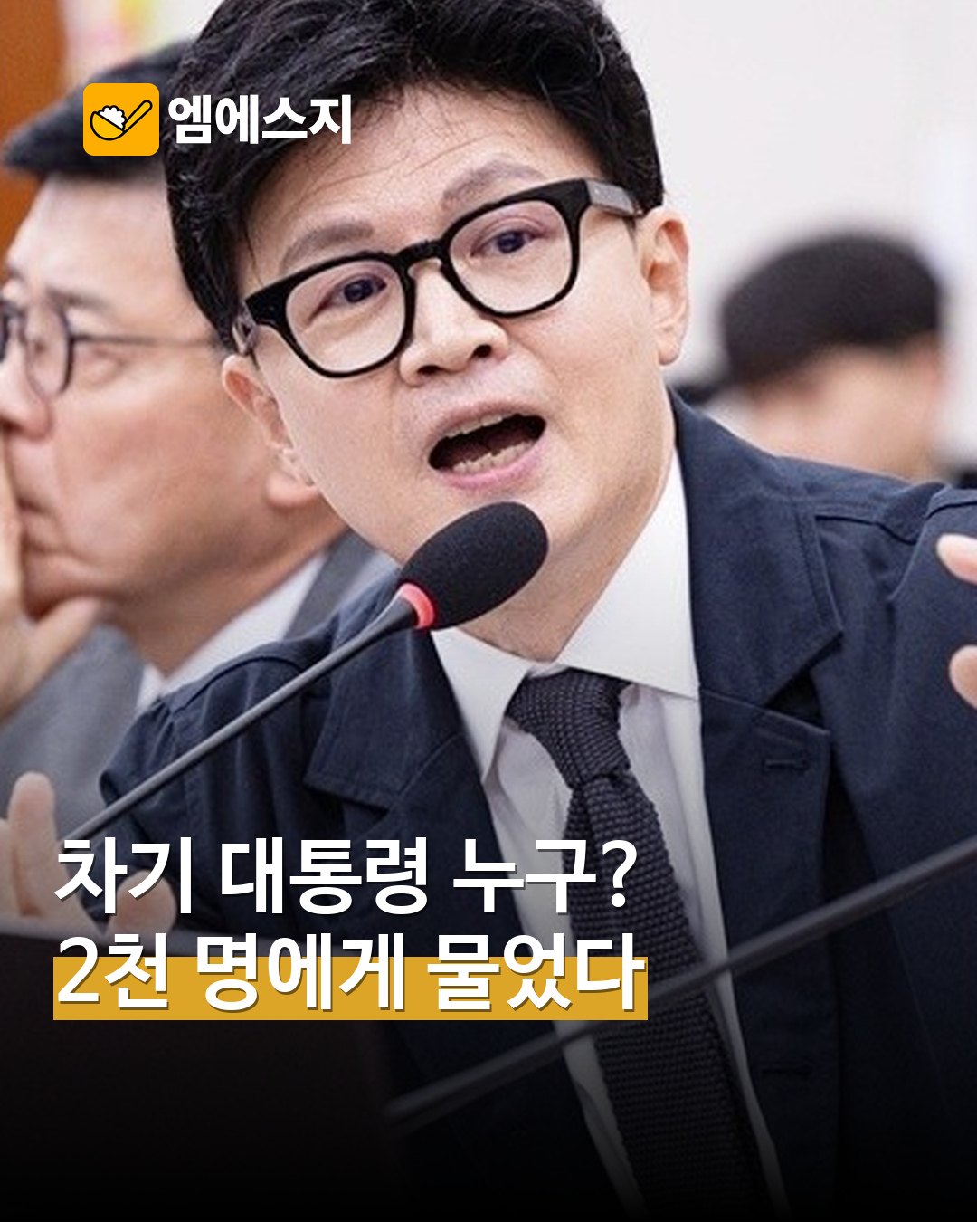차기 대선 적합도 여론조사 MSG뉴스 표지