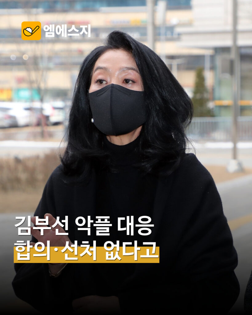 김부선, 악성댓글에 법적 대응 예고…합의·선처 없이 진행하겠다는 입장