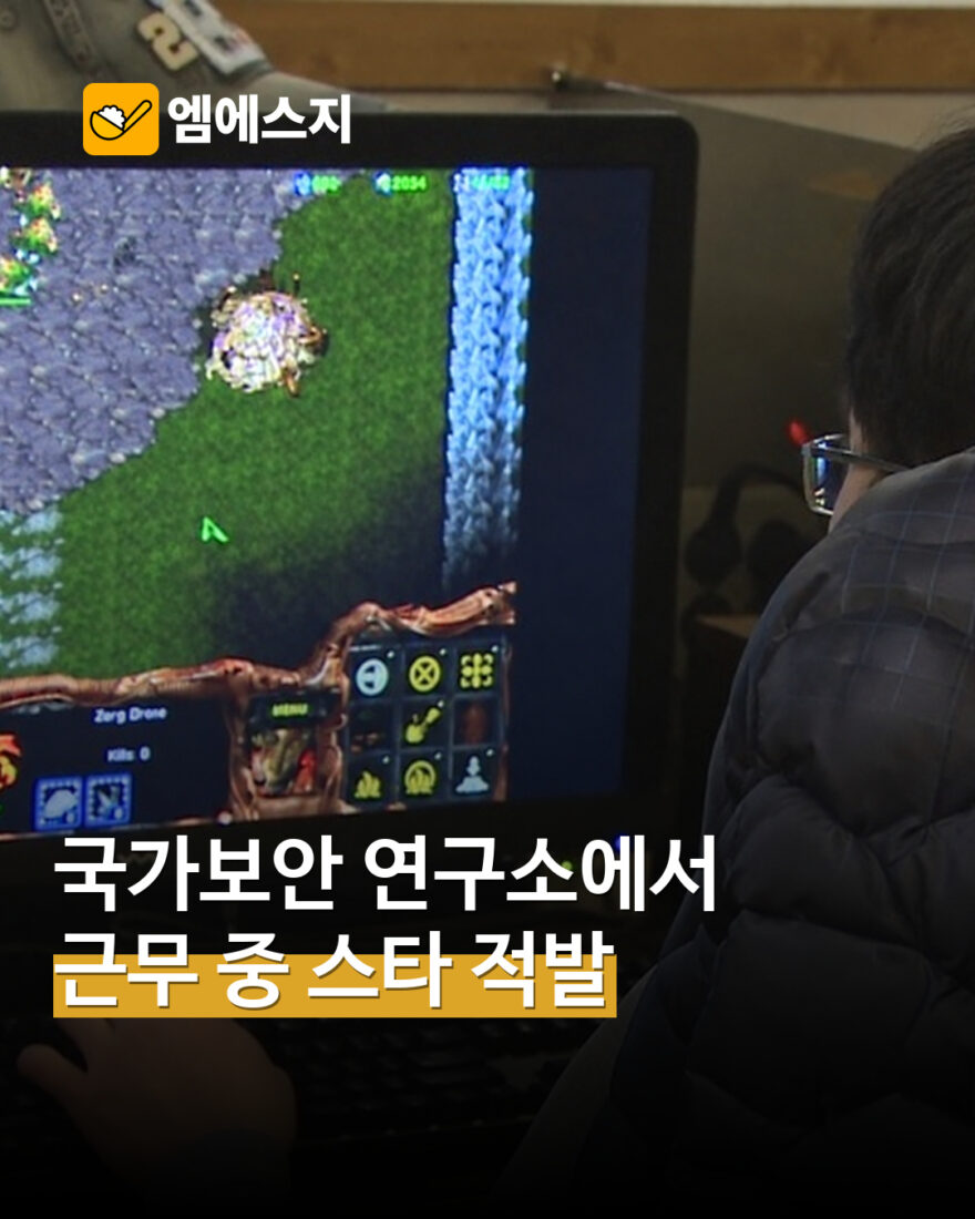 국가보안기술연구소 직원 근무 중 게임 접속 적발 보도…징계·접속 관리 조치 — MSG뉴스 표지