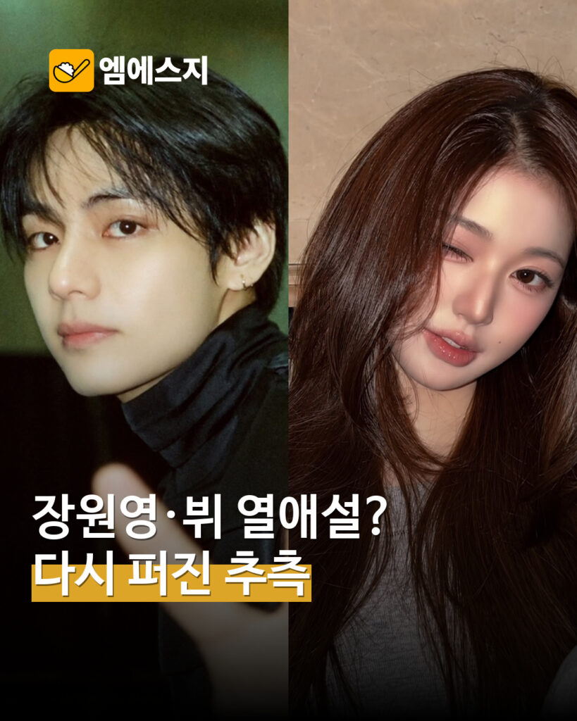 장원영·뷔 열애 추측 다시 공유…교제 사실 확인되지 않아 — MSG뉴스 표지