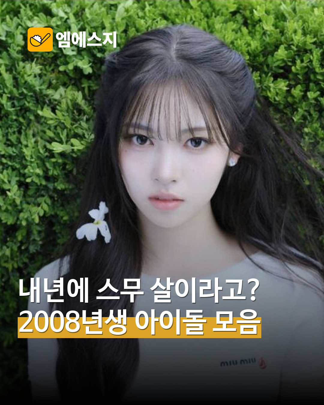 2008년생 아이돌 멤버 모음
