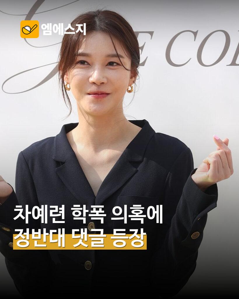 차예련 의혹 부인 뒤 상반된 댓글 등장…익명 주장 진위는 미확인 MSG 표지